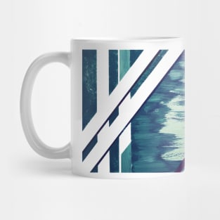 Bamboo grove in Winter Blues Mug